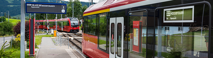 Fahrgastinformation im öffentlichen Personenverkehr, Appenzeller Bahnen AG