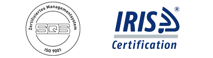 Qualitätsmanagement - IRIS, ISO 9001
